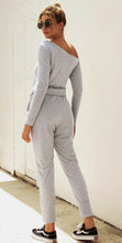 Load image into Gallery viewer, Olivia One Shoulder Long Sleeve Jumpsuit