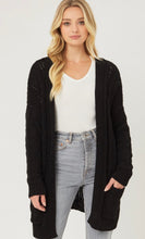 Load image into Gallery viewer, Chunky Cable Knit Cardigan sweater